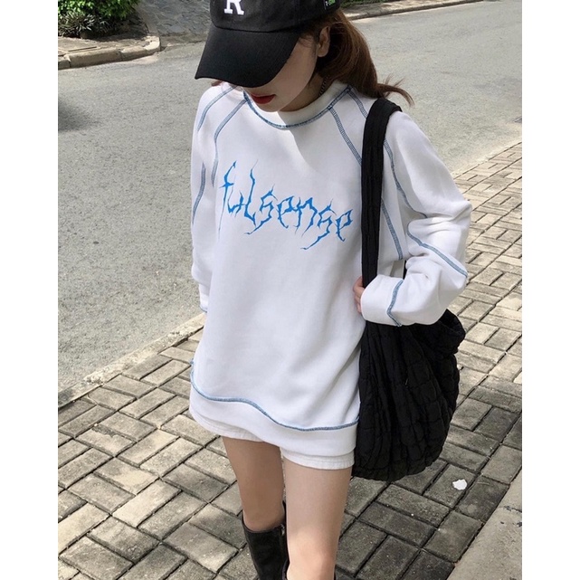 Áo sweater FULSENSE - FSE® SWT,  Áo sweater Local Brand basic form rộng nam nữ Oversize unisex