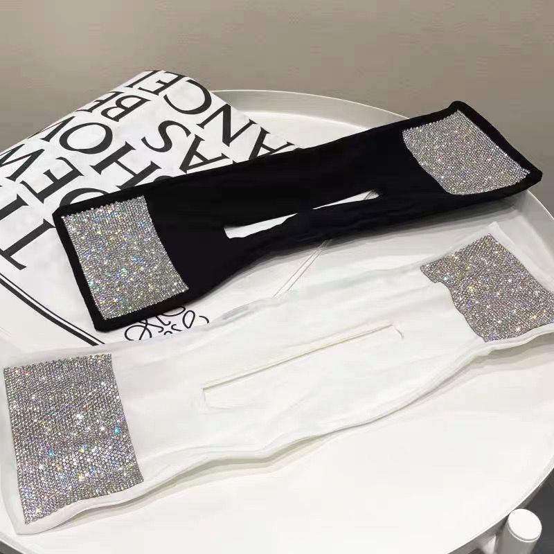 Kẹp Tóc Nơ Đính Đá Tạo Kiểu Tóc Thời Trang