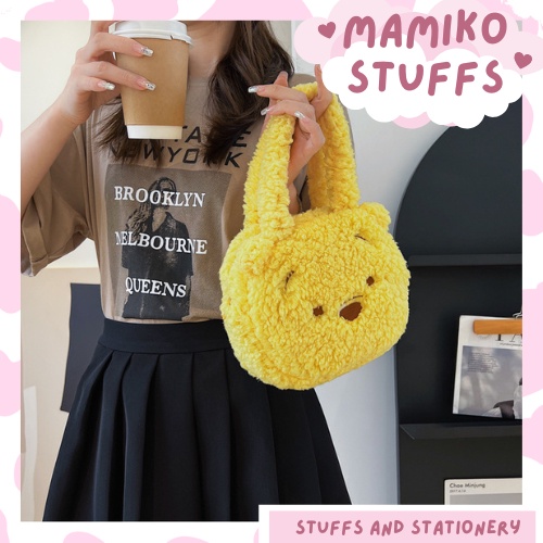 TÚI GẤU DÂU GẤU LOTSO CUTE BẰNG BÔNG SIÊU CUTIE MỊN