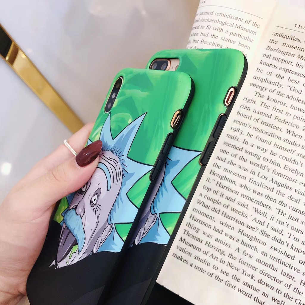 Ốp điện thoại silicone dẻo nhám họa tiết vui nhộn cho IPHONE 11 X XR XS MAX 6 6S 7 8P | BigBuy360 - bigbuy360.vn