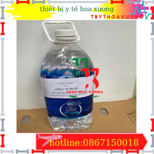 Cồn Y Tế 90 Độ, 70 Độ - Sát Khuẩn, Sát Trùng - Can 5 Lít