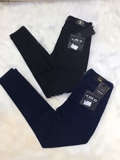 Quần jeans skinny chất co giãn