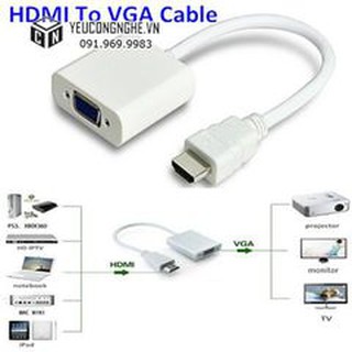 Cáp Chuyển Đổi HDMI Ra VGA