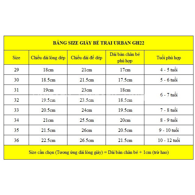 Giày thể thao bé trai Urban đen vàng xuất Châu Âu siêu nhẹ kháng khuẩn phù hợp cho trẻ em 4 -12 tuổi đi học chạy bộ GH22