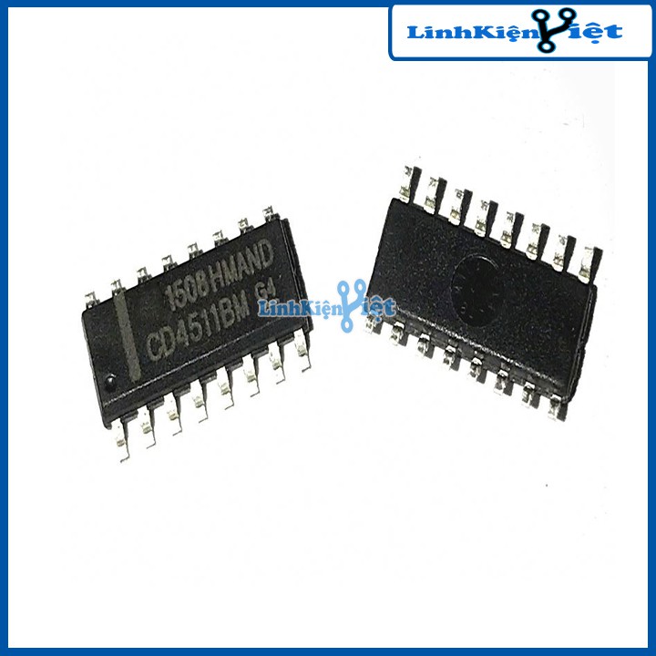 CD4511 - Chân Cắm DIP 16