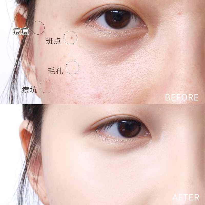 (Hàng Mới Về) Kem Nền Che Khuyết Điểm Làm Sáng Da Dưỡng Ẩm Kiềm Dầu Chống Thấm Nước | BigBuy360 - bigbuy360.vn