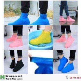 Ủng đi mưa Silicon- combo 2 đôi