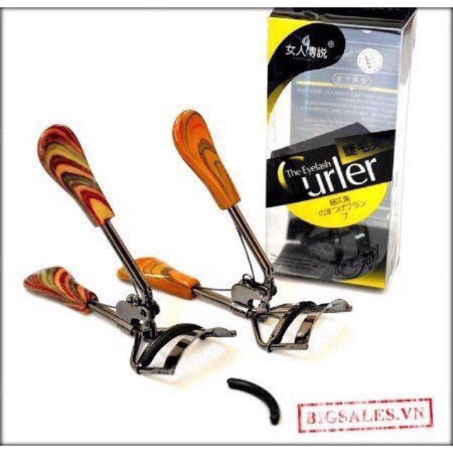 Bấm Mi Cán Gỗ MEIJIAMENG The Eyelash Curler Nội Địa Trung