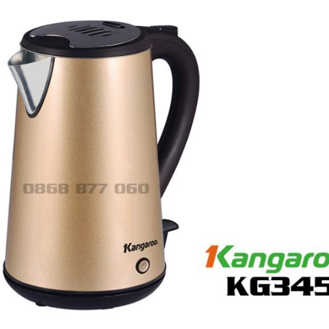 ẤM SIÊU TỐC KANGAROO KG 345 CAM KẾT HÀNG CHÍNH HÃNG