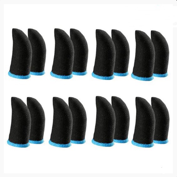 Set 16 găng Ngón Tay Chơi Game Pubg Bằng Sợi Carbon 18-Pin - Hàng nhập khẩu