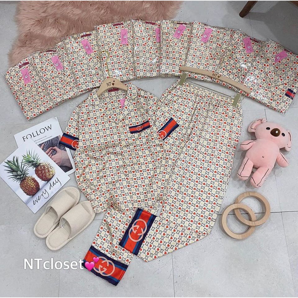 Đồ Lụa Pijama Lụa Satin Hàng Thiết Kế