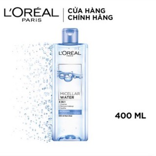 [CHÍNH HÃNG ]NƯỚC TẨY TRANG L'ORÉAL CHO DA DẦU VÀ DA HỖN HỢP -DA TRANG ĐIỂM