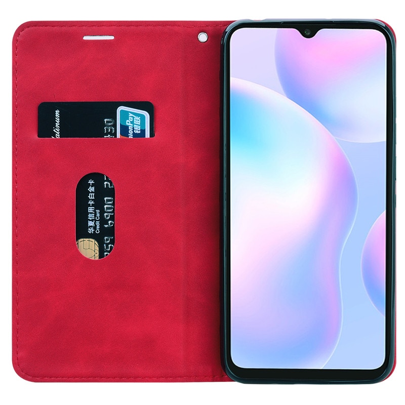 Bao Da Điện Thoại Nắp Lật Kèm Ngăn Đựng Thẻ Chất Lượng Cao Cho Xiaomi Redmi 9a Redmi 9a 9 A Xiaomi Redmi 9a