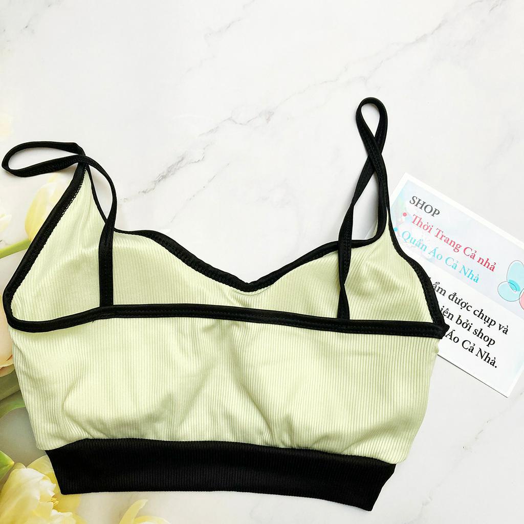 Áo bra thun gân chất dày vừa đẹp - bra10