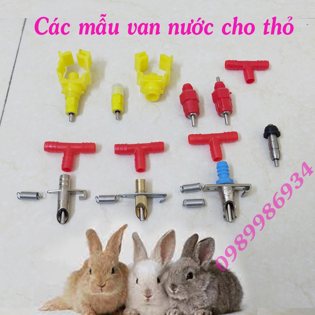 Van uống nước cho thỏ