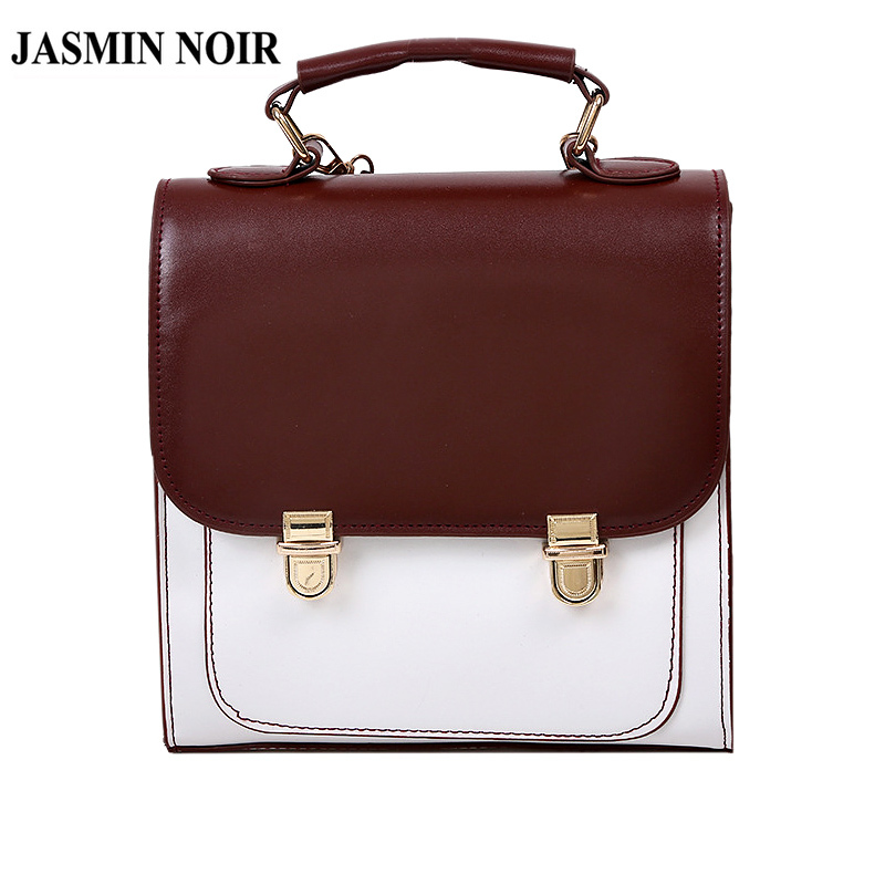Balo JASMIN NOIR Bằng Da PU Phong Cách Thời Trang Trẻ Trung