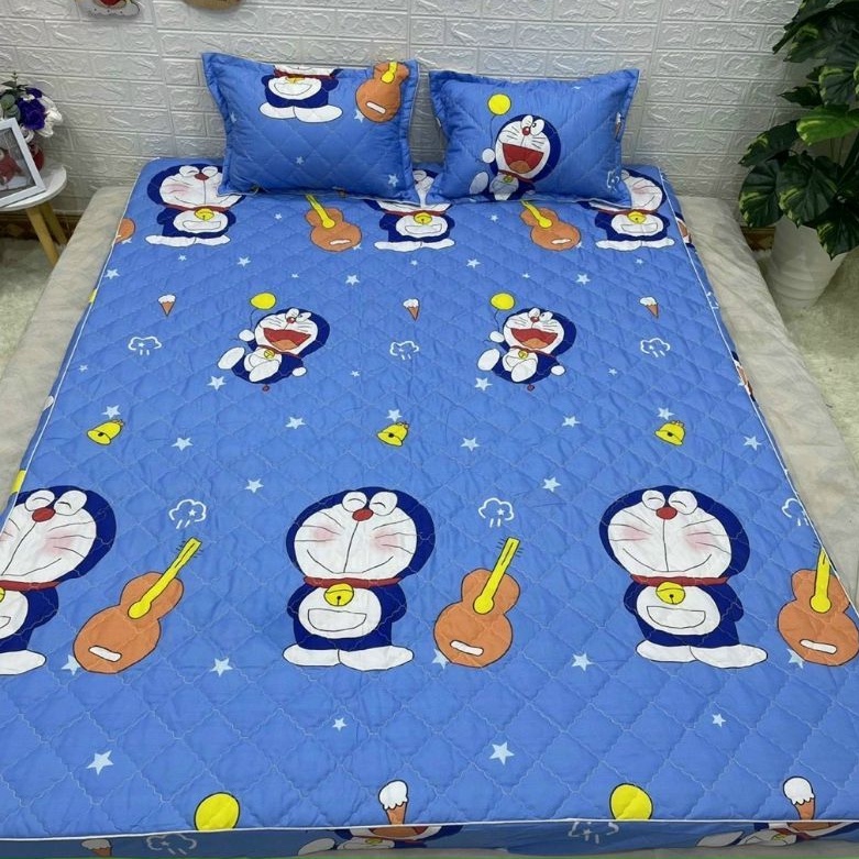 Bộ chăn ga gối ga chun trần bông các mẫu hot và sang trọng