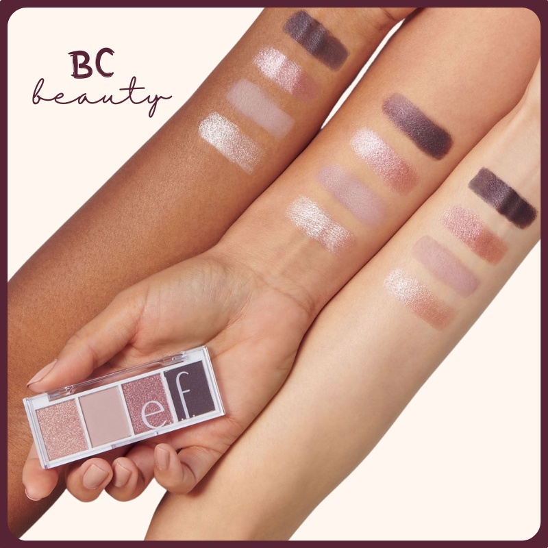 [CAM KẾT CHÍNH HÃNG] Bảng mắt 4 ô bỏ túi tiện lợi ELF Bitesize Eyeshadow Palette phối màu cực dễ