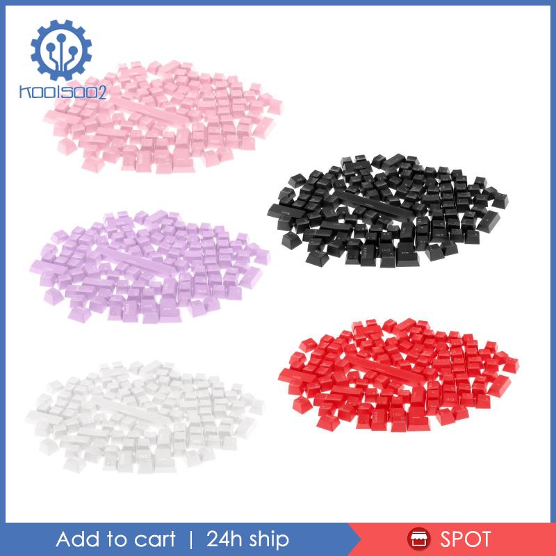 Set 108 Nút Bàn Phím Bằng ABS Trong Mờ Cho Bàn Phím Cơ Koolsoo2