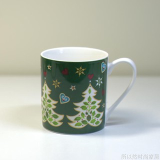 Cốc sứ uống trà cà phê in hình giáng sinh đẹp mắt- Quà tặng noel ( mẫu V)