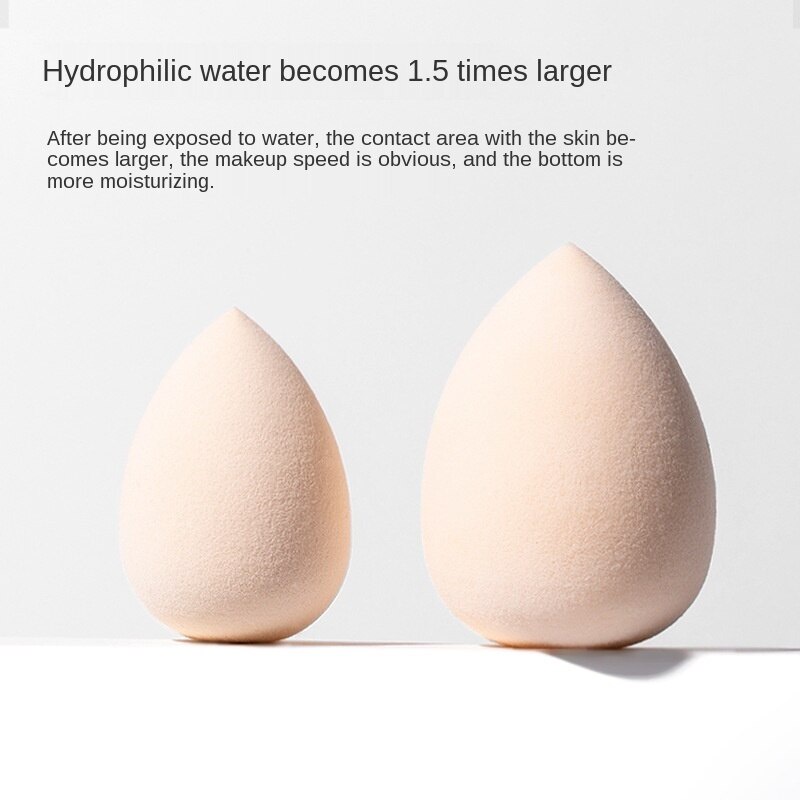 Mút tán kem nền ướt và khô hình quả trứng