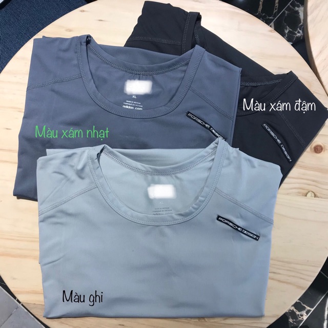 Áo thun nam thể thao, ôm body, tập gym chất thun cotton lạnh