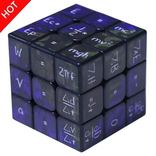vlth0e Math Cube 3×3 Educational Speed Cube Puzzle Toy Delicate UV Printed Cube