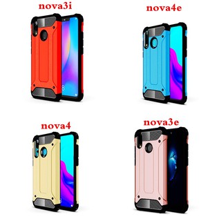 Case For Huawei Nova 3e 3i 4 4e TPU+PC cover