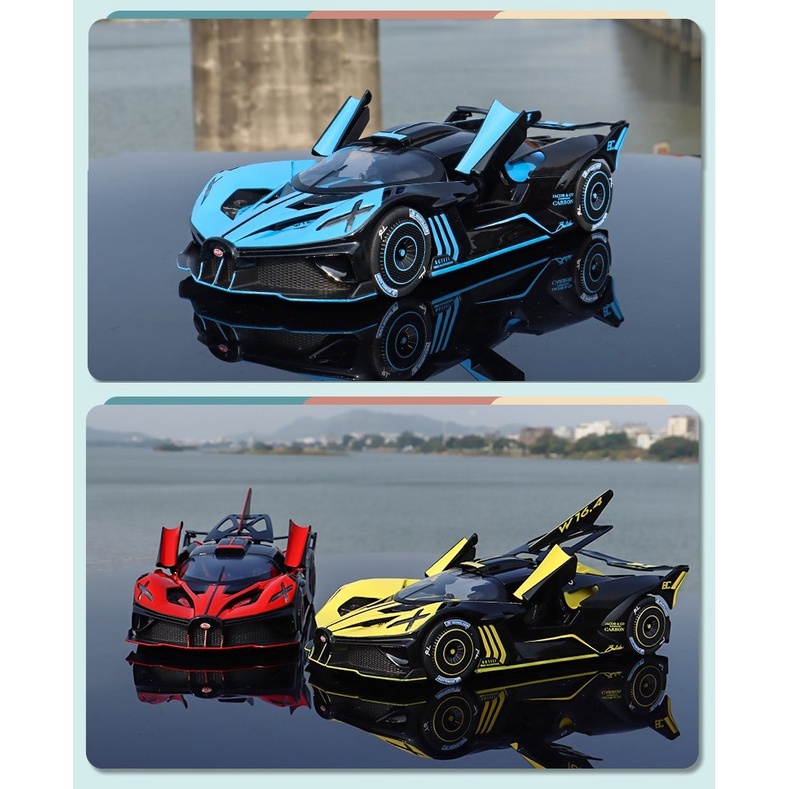Xe mô hình Bugatti Bolide 1:24 Weituo