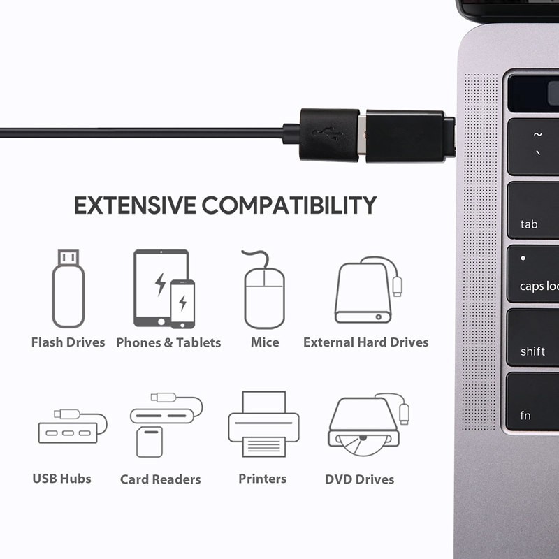 Cáp kết nối USB 3.0 sang USB-C cho Android / Samsung / Huawei