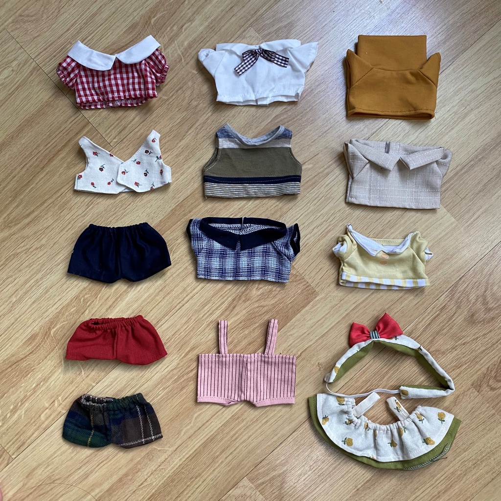 Nhượng outfit cho doll 20cm - Quần áo búp bê