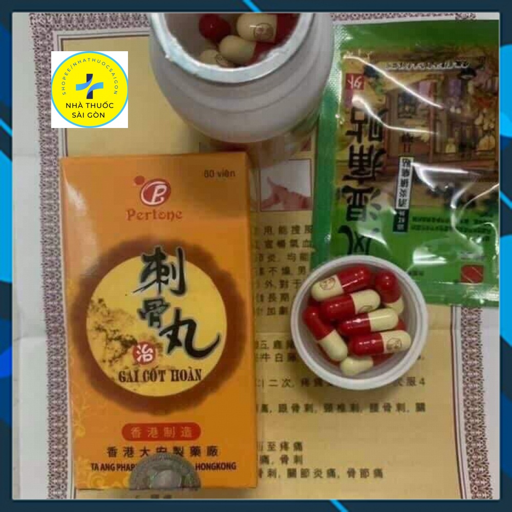 GAI CỐT HOÀN Hongkong Chai 60 viên