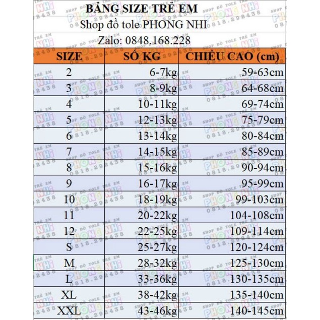 [ SIZE 3: 8-9kg ].Bộ tole BÉ GÁI tay dài quần dài