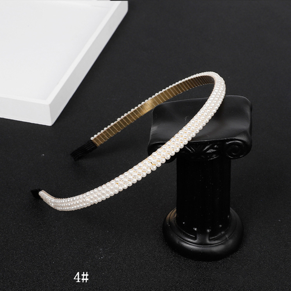 1 Cài Tóc Đính Ngọc Trai Nhân Tạo Thanh Lịch Cho Nữ