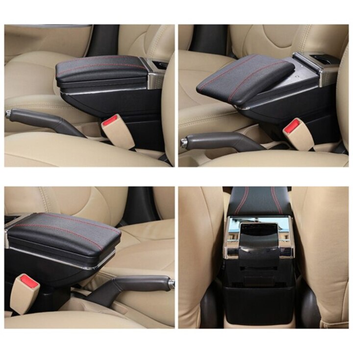 Hộp tỳ tay, đệm tỳ tay lắp cho xe ô tô Suzuki Swift, Armrest box for Suzuki Swift