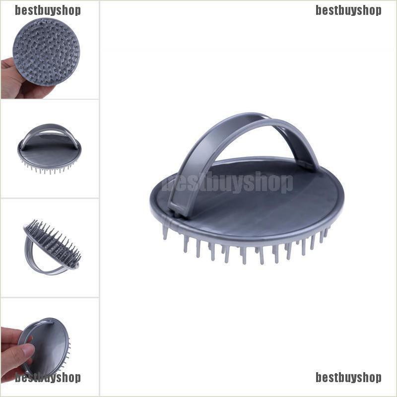 Bàn chải silicon gội đầu chải tóc sử dụng tiện lợi