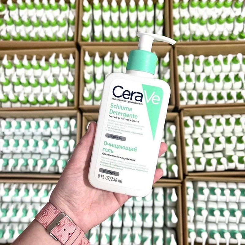 SỮA RỬA MẶT CERAVE (Bản Nga- Đức)