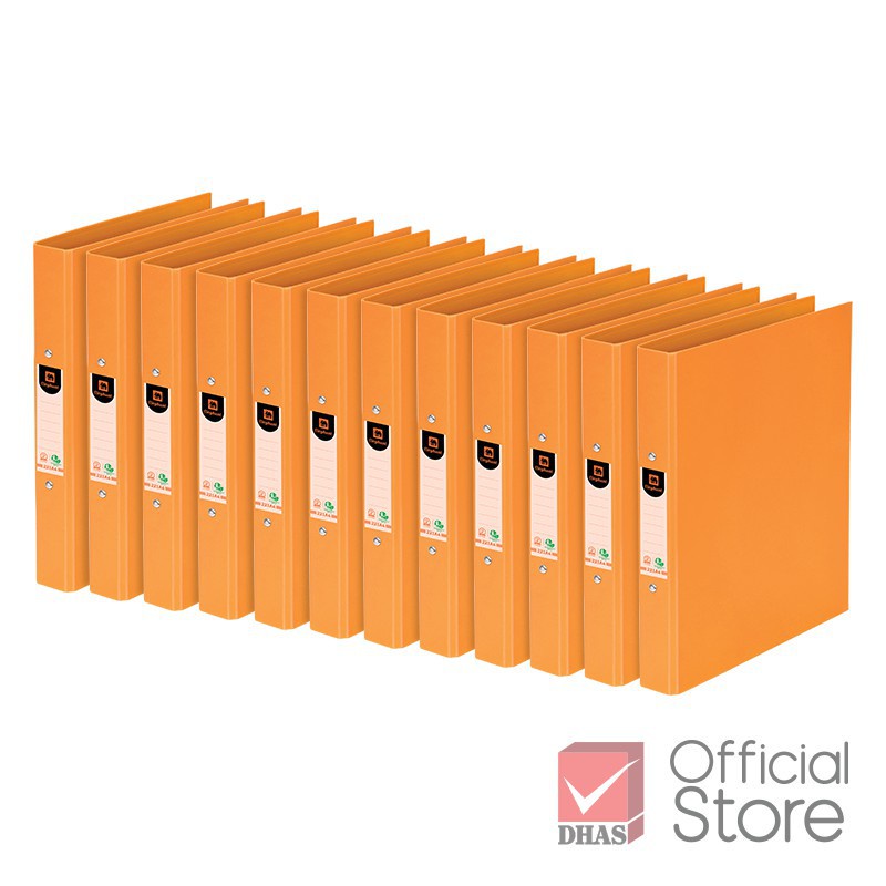 Bìa còng A4 loại 2 nhẫn chống nước kẹp lưu trữ hồ sơ Elephant A4-221 rộng 3.5cm FREE SHIP