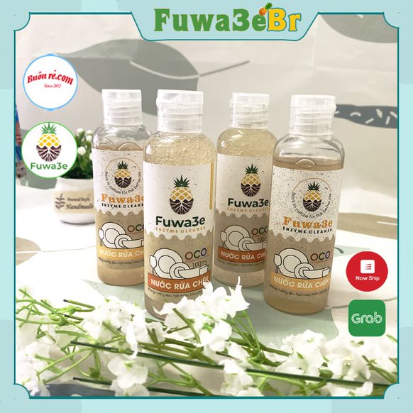 Nước rửa chén hữu cơ sinh học Fuwa3e an toàn cho bé, bảo vệ da tay 100ml – Buôn rẻ 01295