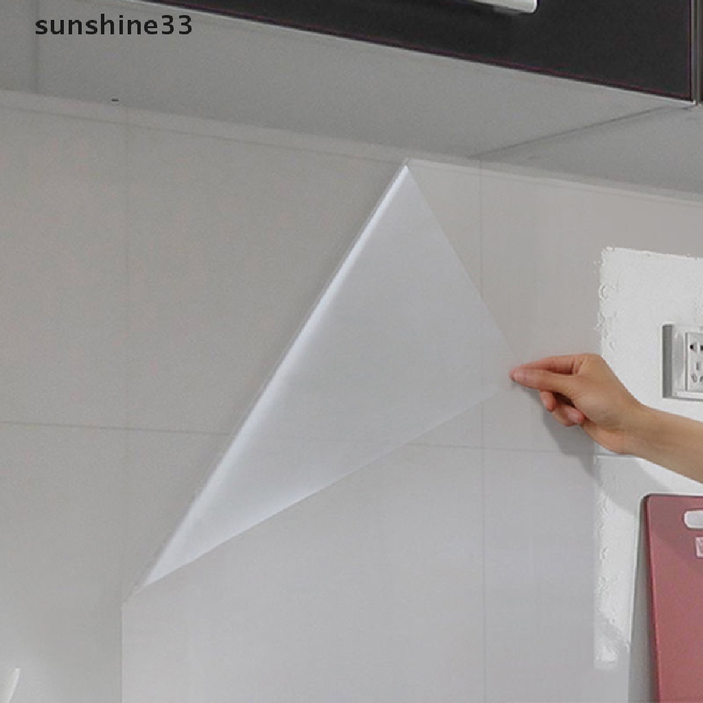 Giấy Dán Tường Trong Suốt Chống Nước Chống Dầu Tự Dính Cho Nhà Bếp