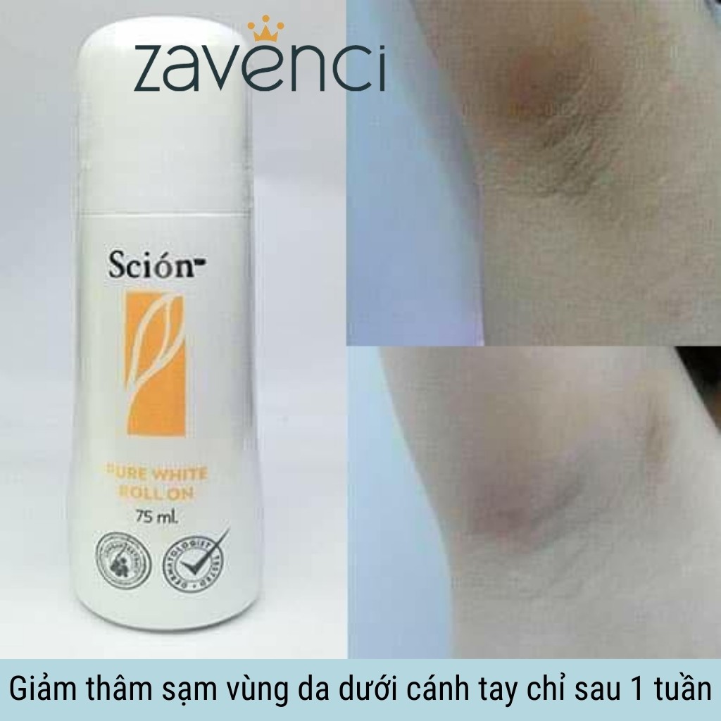 Lăn khử mùi SCION lăn nách khử mùi hôi nách suốt 24h cho nam nữ 75ml - ZAVENCI Official