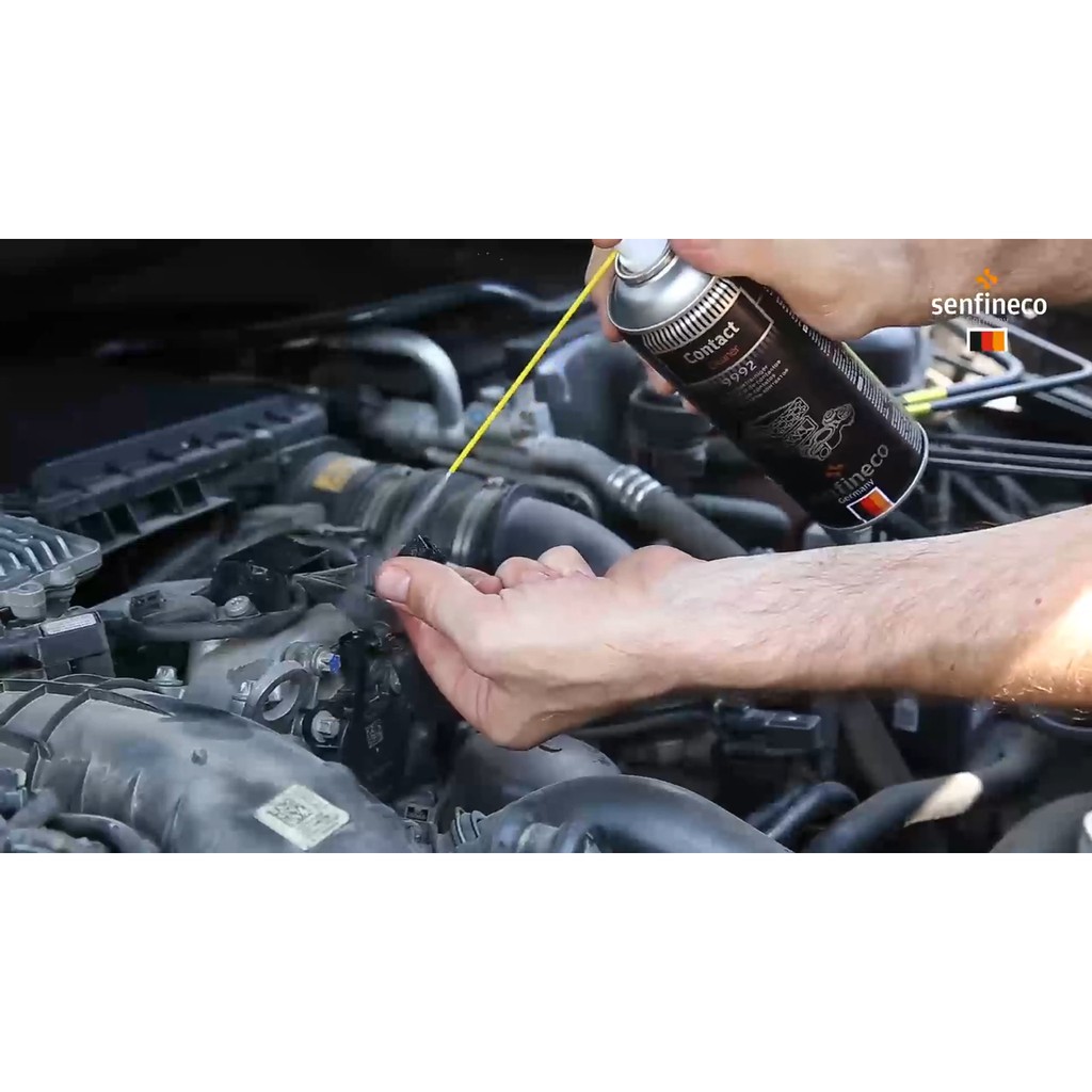 Chai Xịt Vệ Sinh Contact Điện Senfineco 9992 – 450ML . Chính Hãng hiệu quả cho các tiếp điểm điện bị ô nhiễm và ăn mòn.