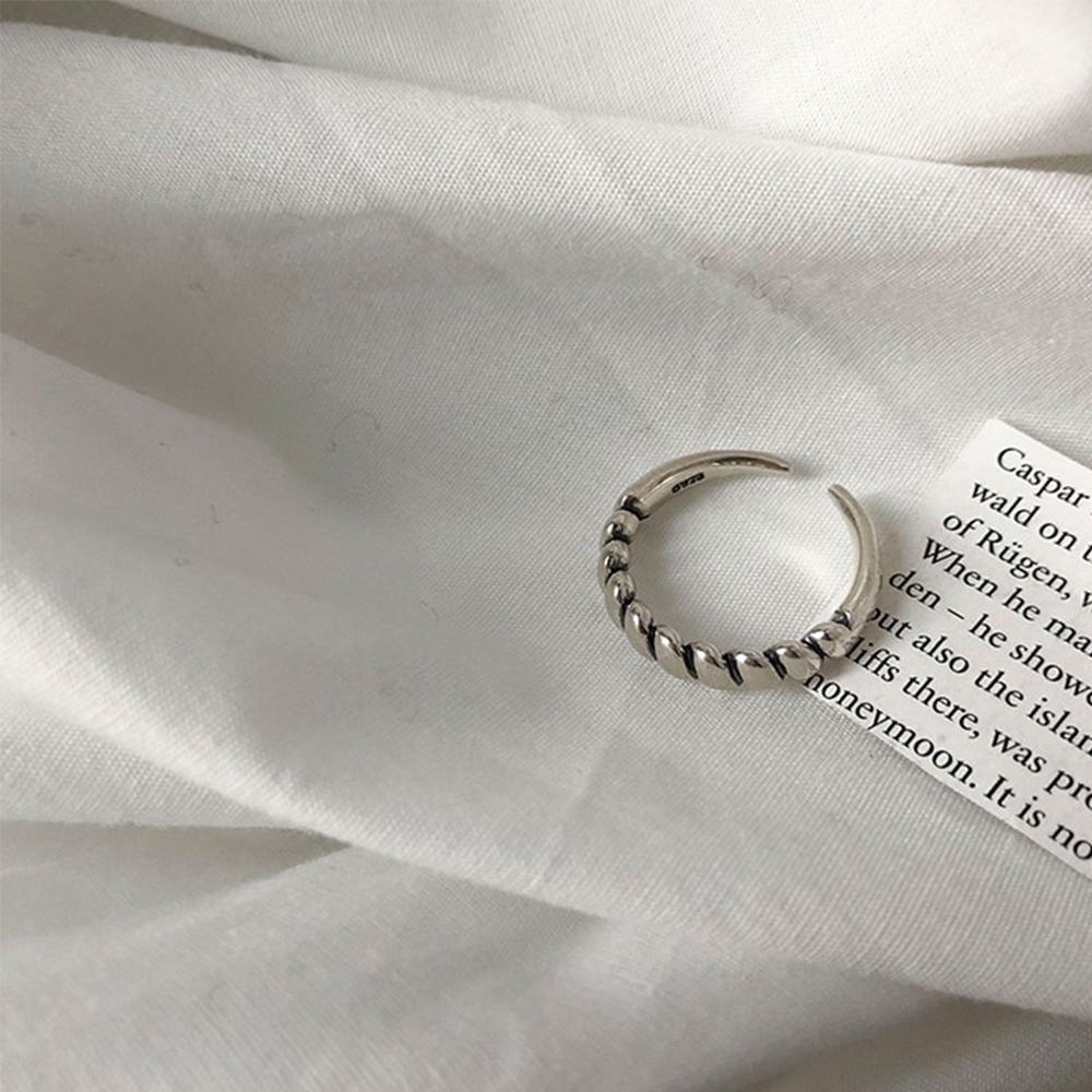 Nhẫn Hở Nhiều Lớp Hình Trái Tim Thời Trang Hàn Quốc Cho Cặp Đôi