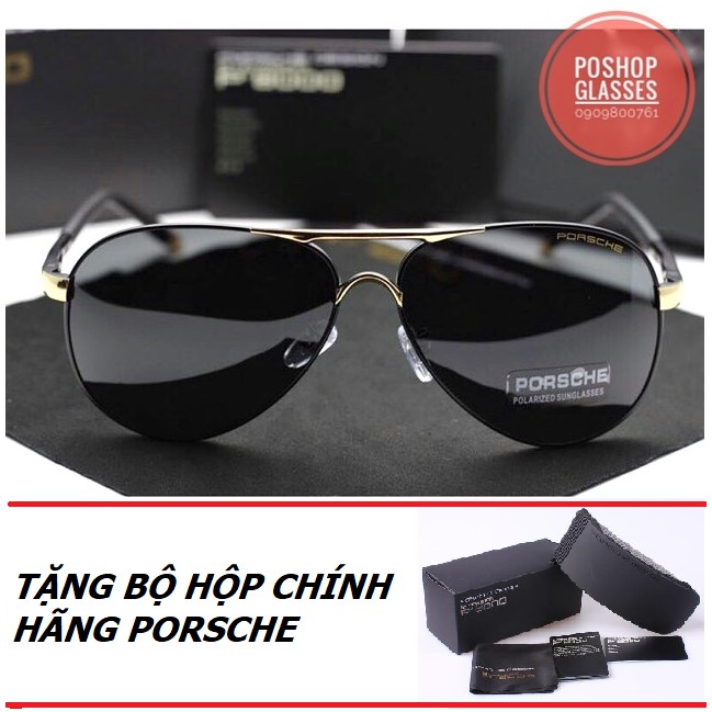 [FULLBOX HÃNG] MẮT KÍNH MÁT RÂM NAM PORSCHE CAO CẤP TRÒNG POLAROID CHỐNG UV400 CHỐNG CHÓI