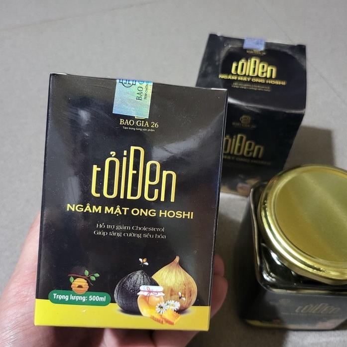 [500g] Tỏi đen ngâm mật ong rừng - Đặc sản Sơn La