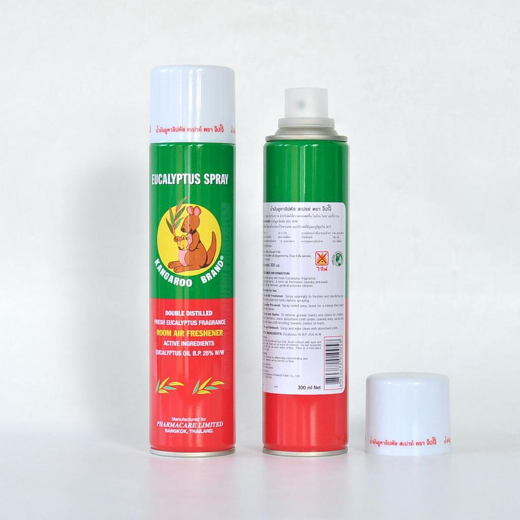 Xịt tınh dầu Kangaroo Eucalyptus Oil Spray Thái Lan