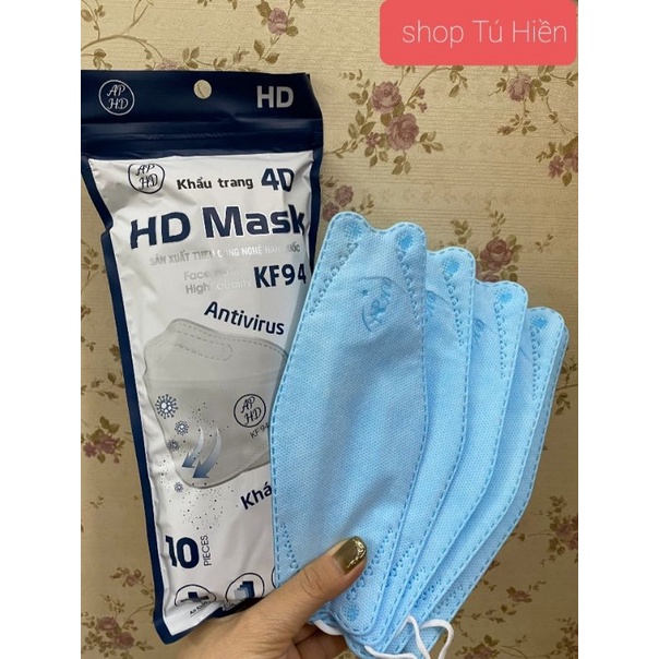 Combo 100 Chiếc khẩu Trang KF94 Hàn Quốc HD AN PHONG