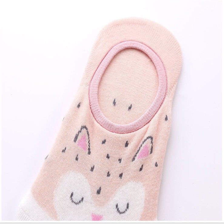 Tất lười, vớ lười, socks nữ hình thú xinh xắn cute