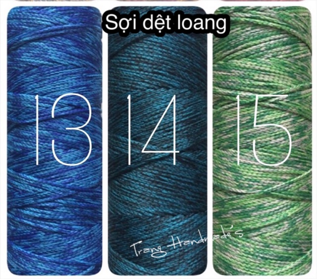Sợi dệt loang