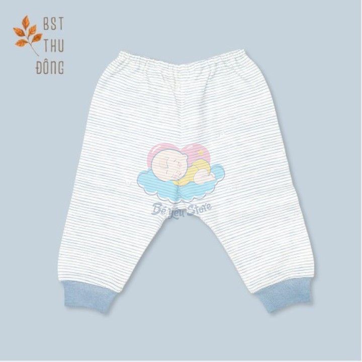 (Tuyển sỉ, ctv) Quần sơ sinh dài MIOMIO cho bé từ 0-24 tháng (dày 100% cotton)